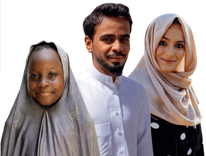 portraits typique du monde musulman